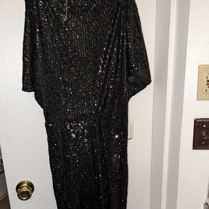 NWT Alexia Admor Sequin Olivia Dress Women's Size L